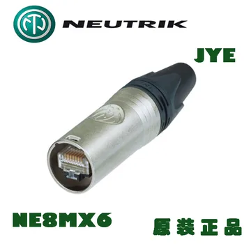 Neutrik конектор кабел etherCON RJ-45 NE8MX6 etherCON основа cat6a с саморазрывом за изолация, с диаметър по-1,1 мм, с никелово покритие