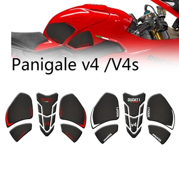 3D Гел Стикер На Предния Обтекател Мотоциклет, Защитно Табела С Номер на Двигателя, Стикери За Автомобили Ducati Panigale V4/V4 S 2018-2022