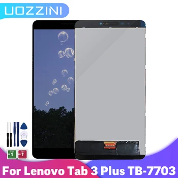 LCD Дисплей За Lenovo Tab 3 Plus TB-7703X Tb-7703 PB1-750 ZA1K0070RU LCD дисплей С сензорен екран Дигитайзер LCD дисплей в събирането на 100% Тествана