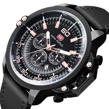 Маркови мъжки часовници 2022, луксозни хронограф от естествена кожа, водоустойчив кварцов мъжки часовник Relogio Masculino, часовници