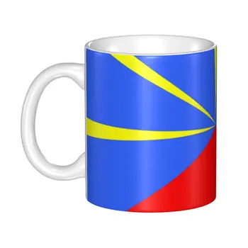 Индивидуална чаша с флага на Обединението, керамична чаша за чай и кафе с мляко, със собствените си ръце