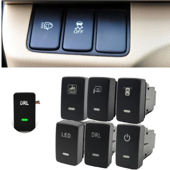 Авто DRL Led Камера Мощност Радар Сензор за Паркиране Отопление на Огледалата Управление Превключвател на Секретаря за Honda Fit Civic Odyssey CRV 2007-2013