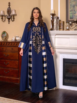 Рамадан Джалабия за жени, Абайя, Дубай дрехи, Секси Вечерна рокля, Халабии Персийския залив, Сватбен кафтан, Марокански Ислямски никаб