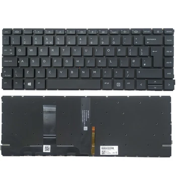 НОВАТА британска клавиатура за лаптоп HP ProBook 440 G8 с подсветка AEX8QE00010
