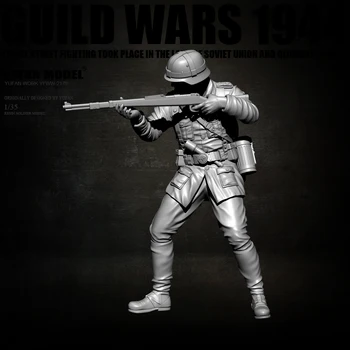 МОДЕЛ YUFAN, комплекти от модели войник от смола 1/35, безцветен и самосборная фигурка YFWW-2179