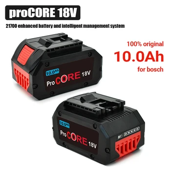 100% висококачествена литиево-йонна Акумулаторна батарея18 В 10,0 А за Акумулаторни Дрелей Bosch 18 Волта MAX PowerTool