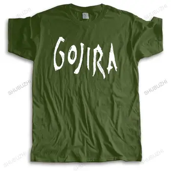 Gojira, мъжки raglan, градинска фланелки, фен на метъл група, мъжки брандираната тениска, летни модни върхове от To Sirius, хубав подарък