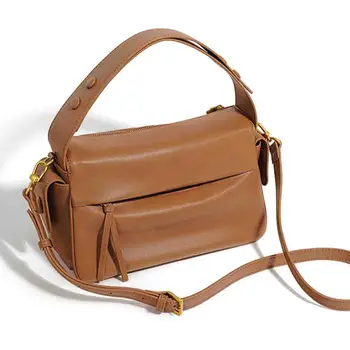 MS Луксозна Чанта от Телешка кожа, за Жени, Модерна Чанта във формата на Сом, Чанти-чанти и Портмонета, Дамски Чанта през Рамо, Новост 2023