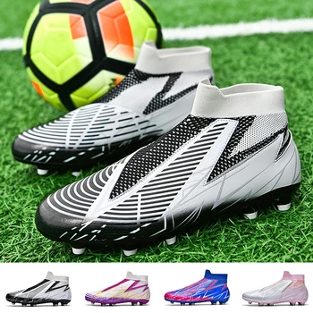 Мъжки футболни обувки, професионална детска футболна обувки за момчета, висок клас футболни обувки Man Fg Ag, безплатна доставка 2023