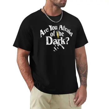Ти се страхуваш от тъмното, тениска с аниме, риза с домашен любимец принтом за момчета, тениски оверсайз за мъже