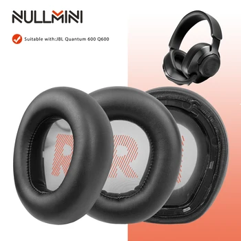 Сменяеми амбушюры NullMini за JBL Quantum 600 Q600, слушалки, ушна възглавница, слушалки, ръкав от протеини на кожата, слушалки