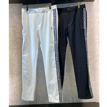 Нови пролетни мъжки панталони за голф с лямками от добра еластична тъкан, както и ежедневни мъжки панталони за спорт на открито имат чувство за дизайн