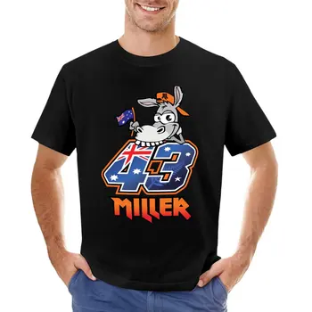 Тениска с изображение на Джак Милър № 43 в Австралия, летен топ, дрехи с аниме, тениска за момче, тениски за мъже, памучни