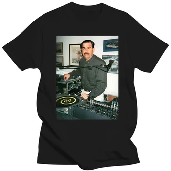 Dj Saddam Hussein Риза 35 Тениска Техника 1200 Ирак House Edm хип-хоп