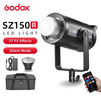 Godox SZ150R 150 W RGB led видеосветильник Bowens Mount 2.4 G Wireless System X за фото студио