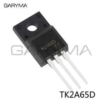 10шт TK2A65D K2A65D N-канален MOSFET-транзистор TO-220