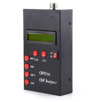 SARK100 Антена анализатор Метър 1-60 Mhz къси вълни КСВ Антена Анализатор С Обхват на Измерване От 1,0 До 9,99 КСВ