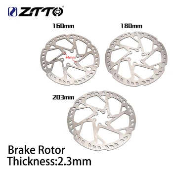 ZTTO МТВ Велосипед 160 mm 180 mm 203 мм Спирачен ротор с 6-болтовым ротора Дебела 2,3 м Хидравлични спирачни ротори резервни Части за планински велосипеди