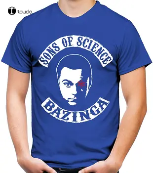 Sons Of Science Теория за Големия Взрив Шелдън Купър Онази Nerd Культовая Тениска Модна Забавно Новост Xs-5Xl