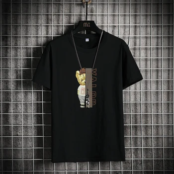Лятна тениска Аниме Harajuku Тениска за Мъже 2023, Алтернативна Готически Дрехи в стил Пънк, Градинска облекло в стил Хип-Хоп, Тениска Оверсайз