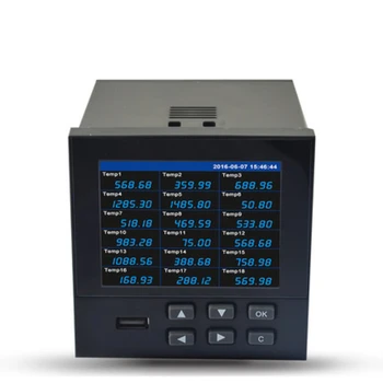 Цифров рекордер температура с 2-канальным регистратор на входните данни
