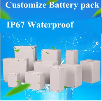 Висококачествен водоустойчив ip67 12v 100Ah литиева батерия li-ion lipo преносим abs калъф Външна ксенонови фарове батерия + зарядно устройство