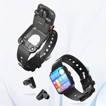 GEJIAN Нови мъжки смарт часовници Bluetooth IP67, водоустойчива, с пълна с докосване, с честота на сърдечния ритъм, с послание за времето, с предупреждение за повикване/отхвърляне, умни часовници за мъже