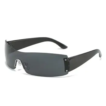 Тенденцията слънчеви очила в стил steampunk, Выпученные Очите, Женски Мъжки Модни Слънчеви очила в стил пънк, Дамски слънчеви Очила Y2K розови slr нюанси, Очила с UV400