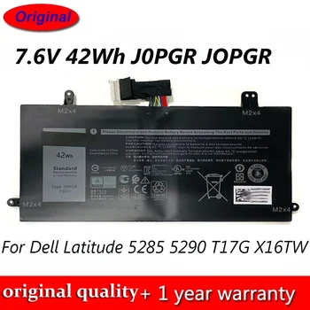 Нов 42Wh 5250mAh J0PGR JOPGR 1WND8 7,6 V Оригинална Батерия за лаптоп Dell Latitude 5285 5290 X16TW T17G T17G 12 5285 2-в-1